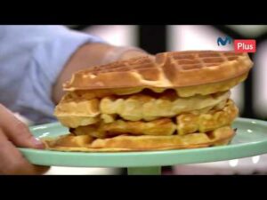 Ximena en casa - Waffles con plátanos caramelizados